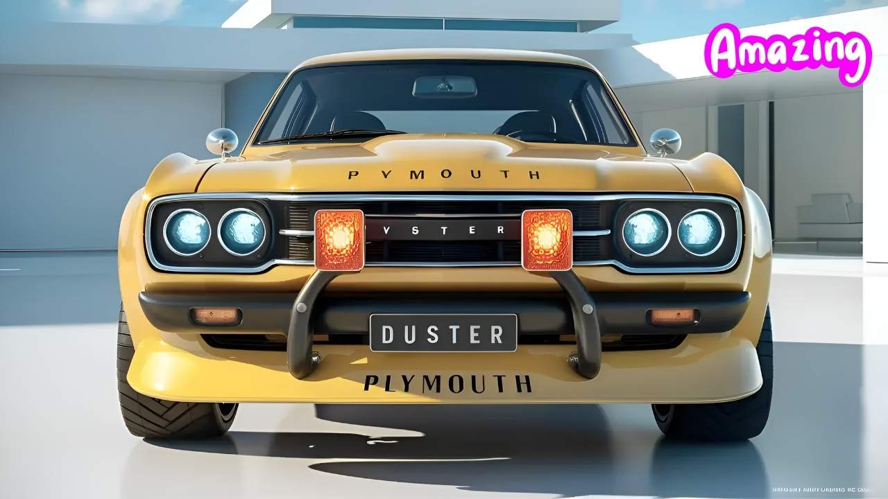2026 Plymouth Duster Returns with Retro Muscle Looks, Smart Tech & Powerful V8 Engine