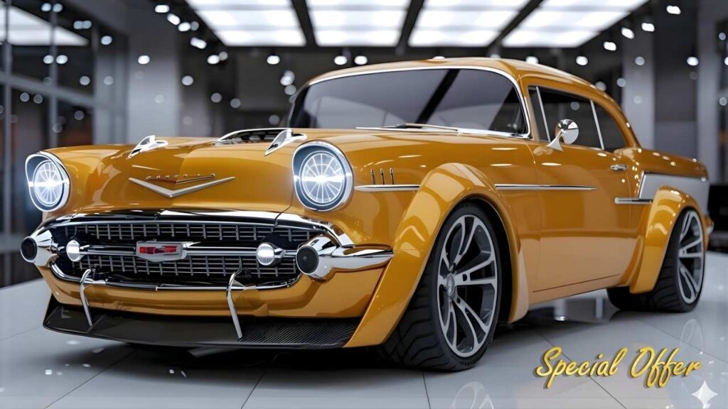 Reborn Chevrolet Bel Air: The Iconic Classic Gets a Modern Twist – See the Stunning Transformation!