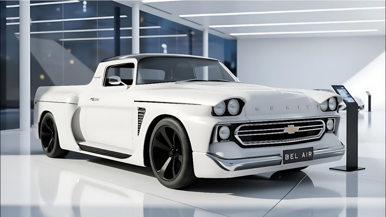 2026 Chevrolet Bel Air Pickup Truck Revealed – Classic Muscle Meets Modern Power! See the Design, Features, Price & Why It’s Turning Heads!